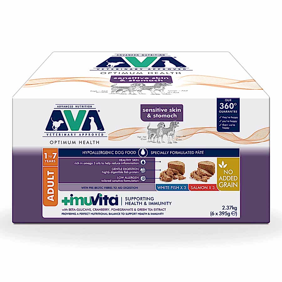 AVA Optimum Health Sensitive Wet Adult Dog Food