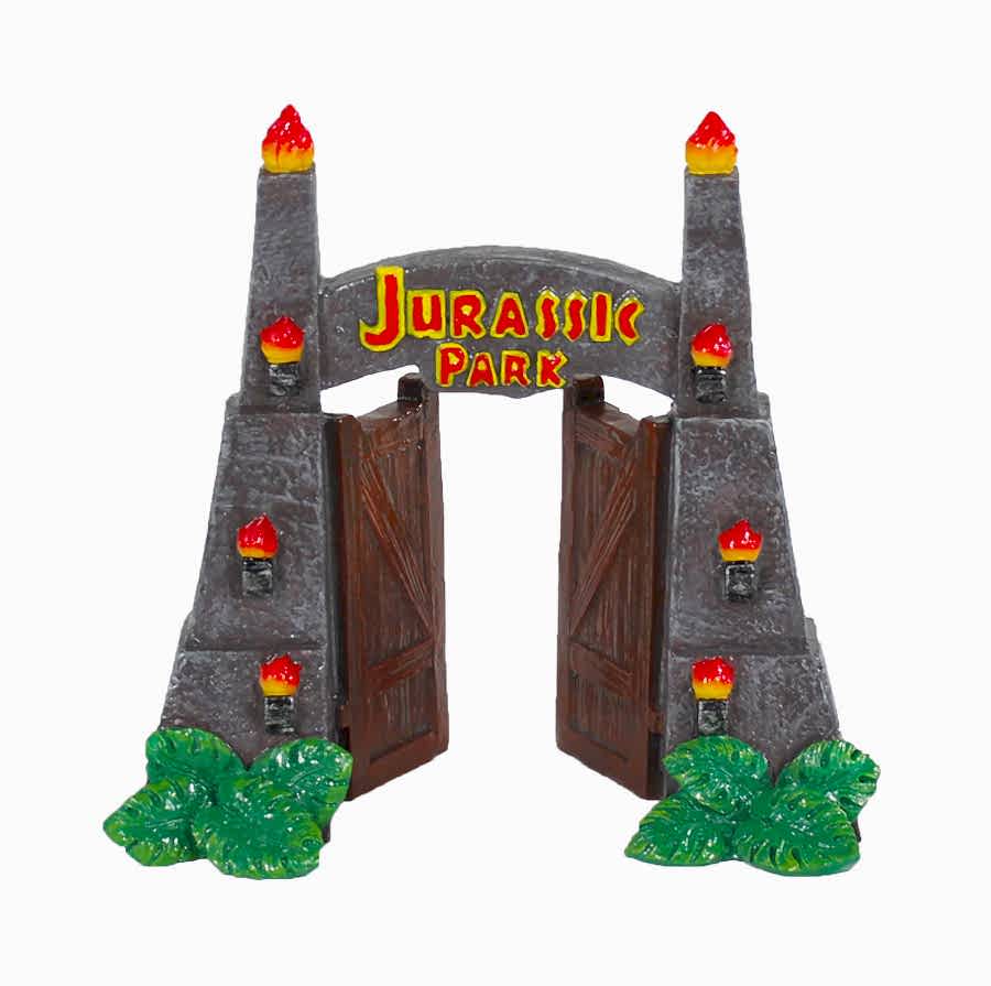 Penn Plax Jurassic Park Universal Studios Gates Aquarium Decoration