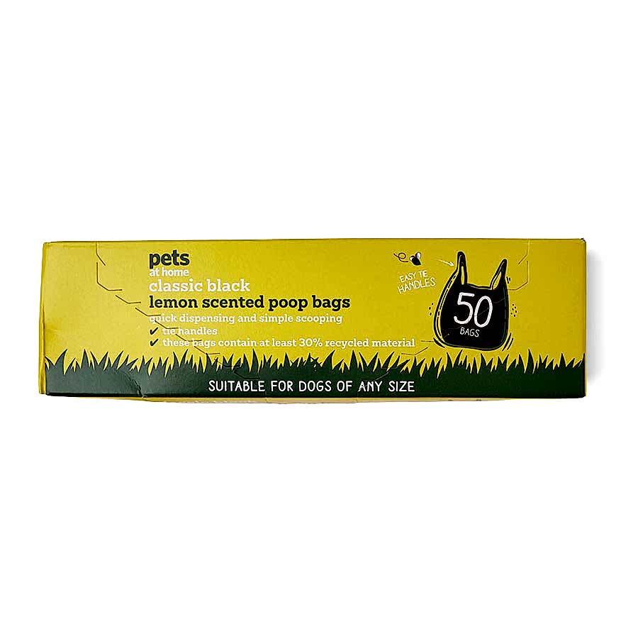 Pets at Home Lemon Scented Dog Poop Bags