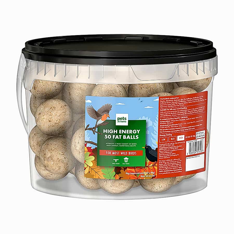 Pets at Home High Energy Wild Bird Fat Balls