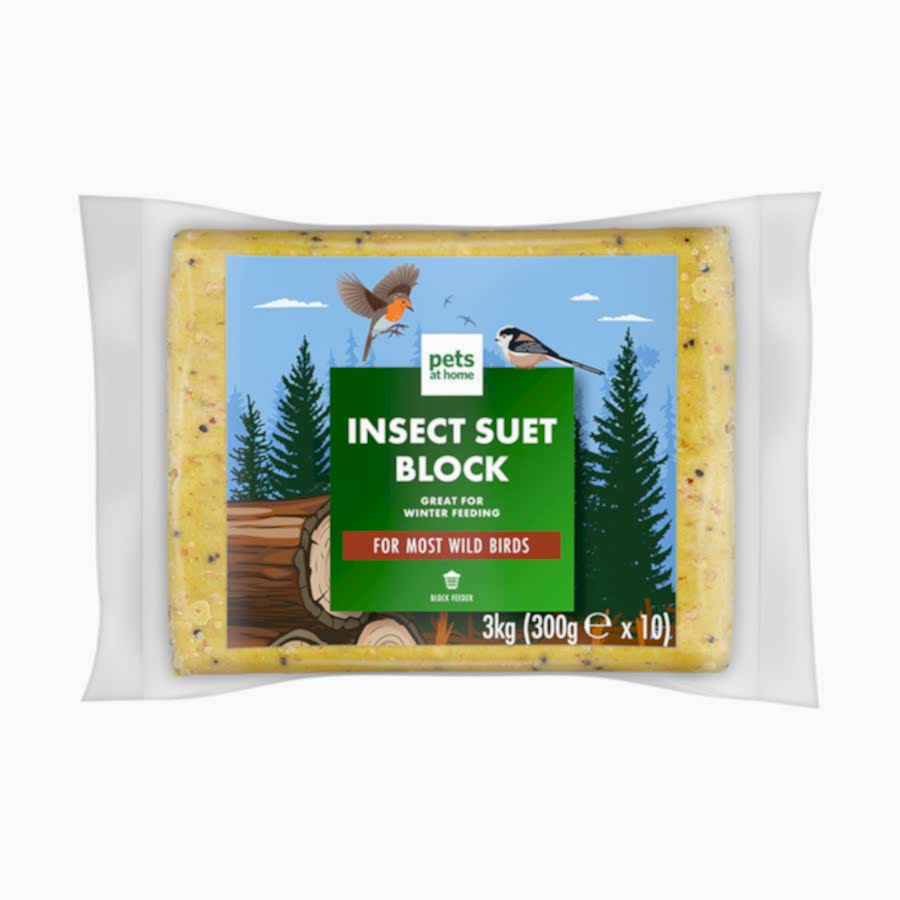 Pets at Home Insect Suet Block Wild Bird Food