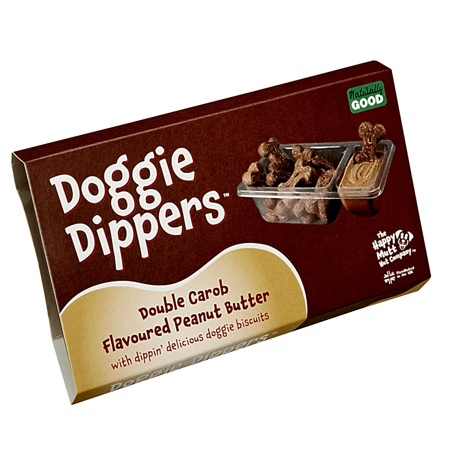 Doggie Dippers with Peanut Butter Dip Dog Treats