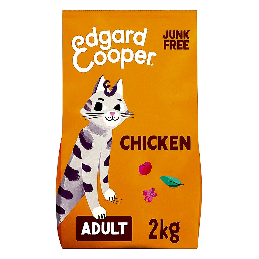 Edgard & Cooper Grain Free Adult Dry Cat Food Chicken