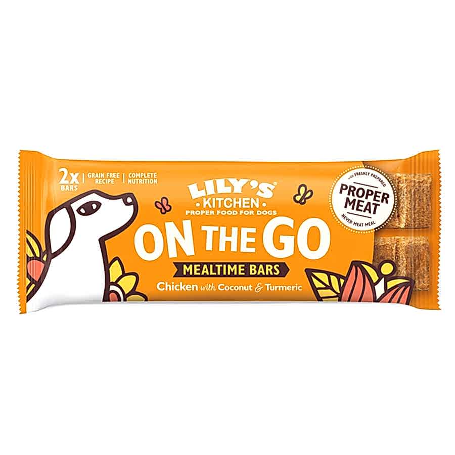 Lily's Kitchen On-The-Go Bar Dog Treats Chicken