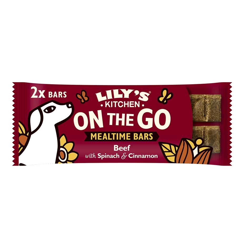 Lily's Kitchen On-The-Go Bar Beef Dog Treats