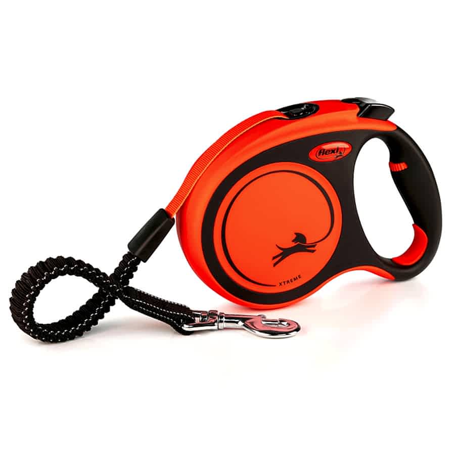 Flexi Xtreme Extending Dog Lead Orange 5m