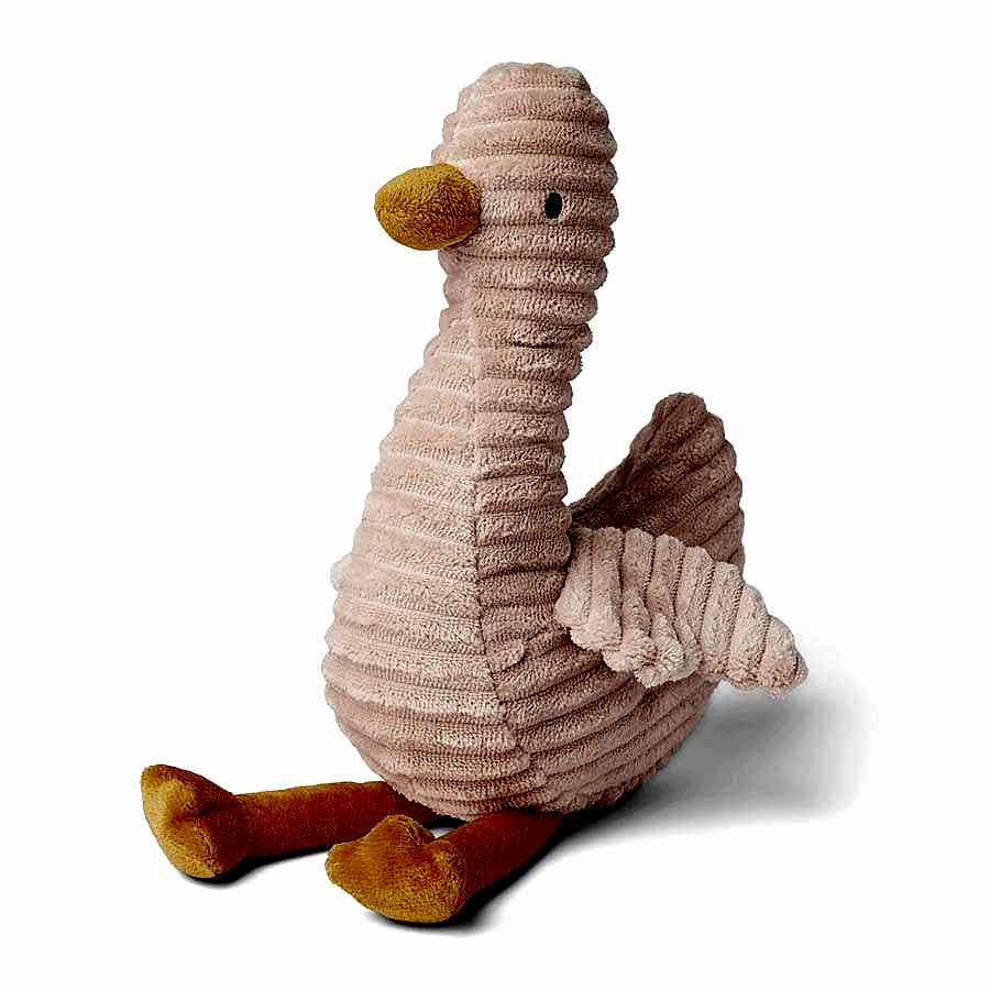 Just For Puppy Squeaky Dolly Duck Toy Pink