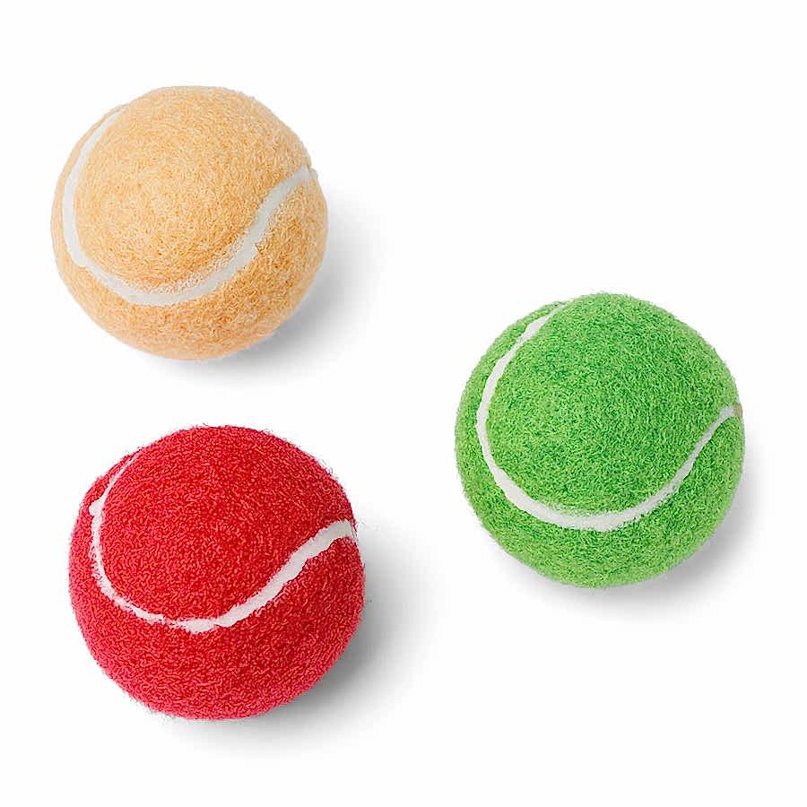 Pets Essentials Mini Tennis Balls 3 Pack