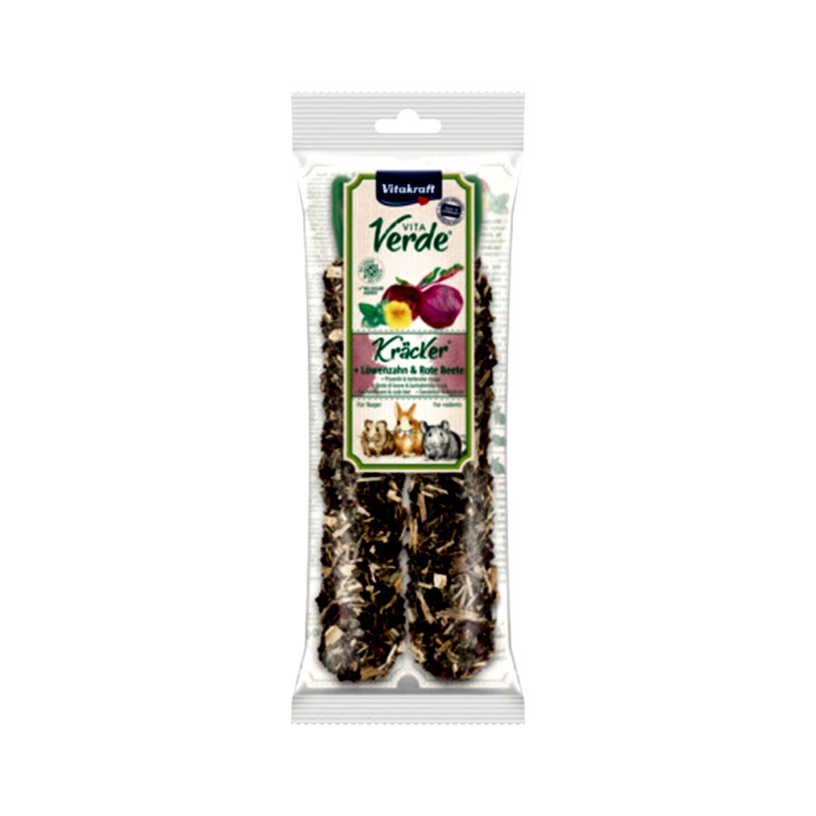 Vitakraft Kracker Stick Small Animal Treat Dandelion & Beetroot