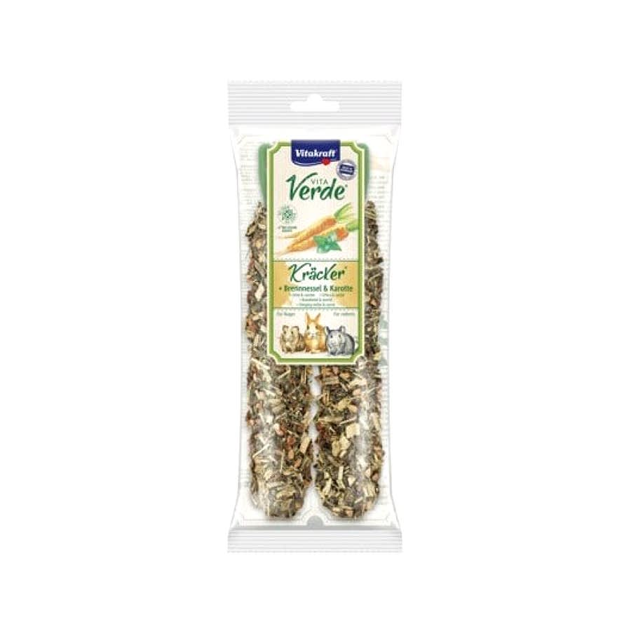 Vitakraft Kracker Stick Small Animal Treat Carrot & Nettle