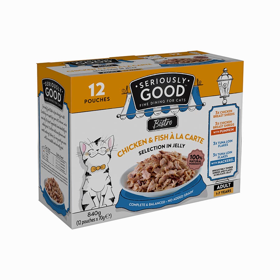 Seriously Good Wet Adult Cat Food Chicken & Fish