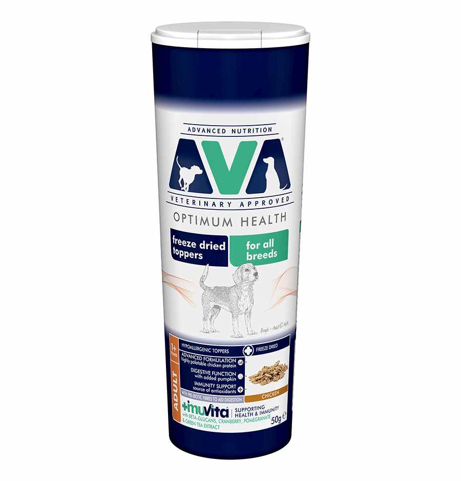 AVA Optimum Health Freeze Dried Adult Dog Food Chicken