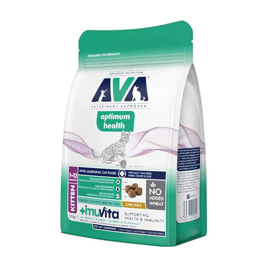 AVA Optimum Health Dry Kitten Cat Food Chicken