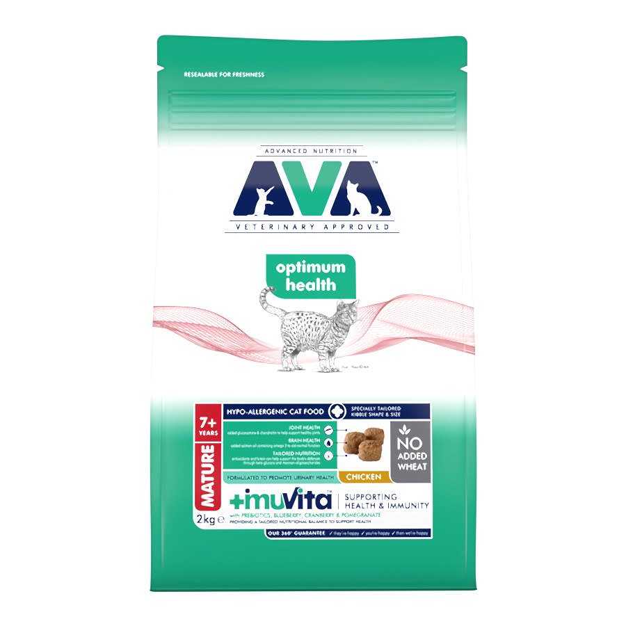 AVA Optimum Health Mature Dry Cat Food Chicken