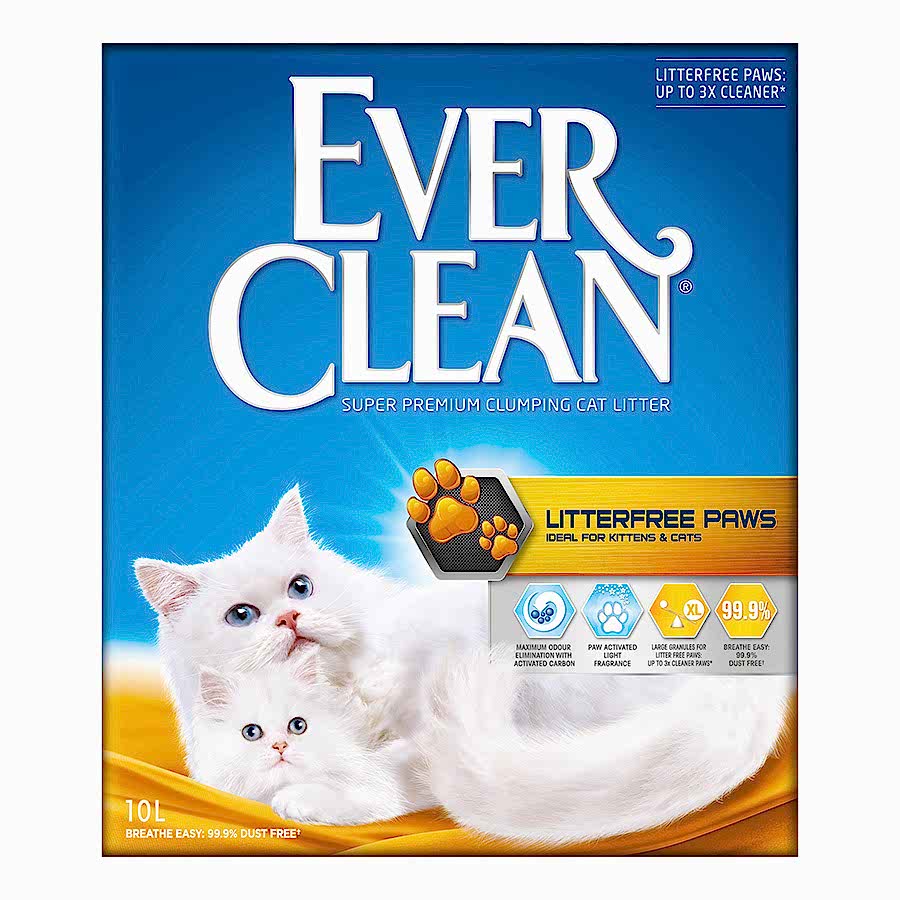 Ever Clean Litter Free Paws Cat Litter Scented