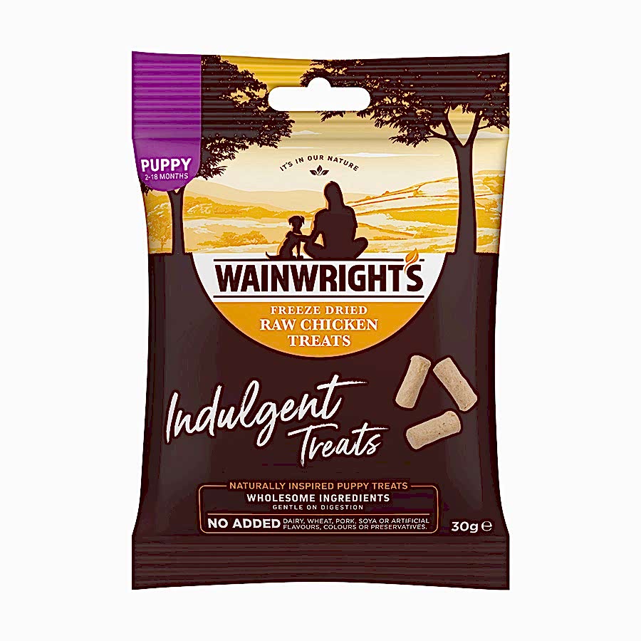 Wainwright's Freeze Dried Dog Treats Raw Chicken