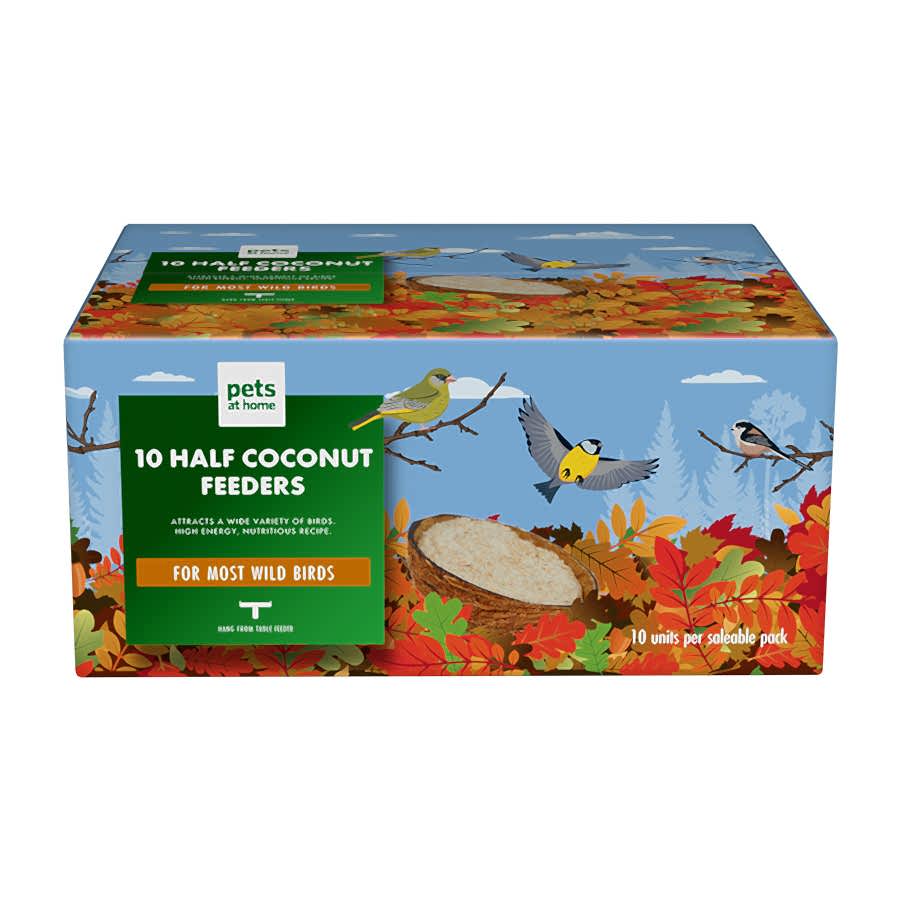 Pets at Home Wild Bird Half Coconut Feeder