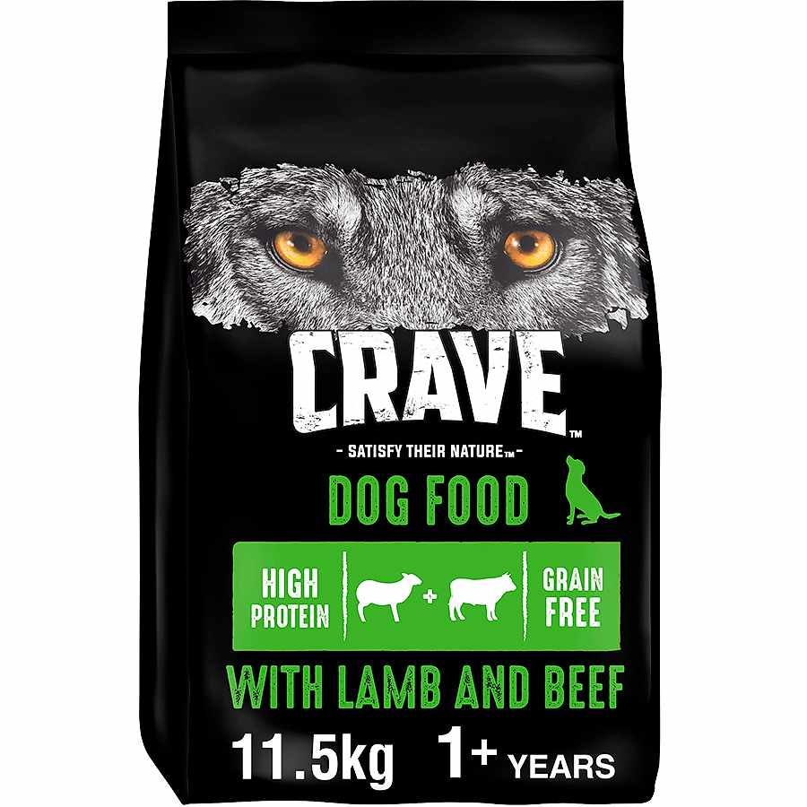 Crave Adult Dry Dog Food Lamb & Beef