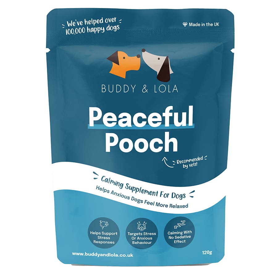 Buddy and Lola Peaceful Pooch Calming Support for Dogs