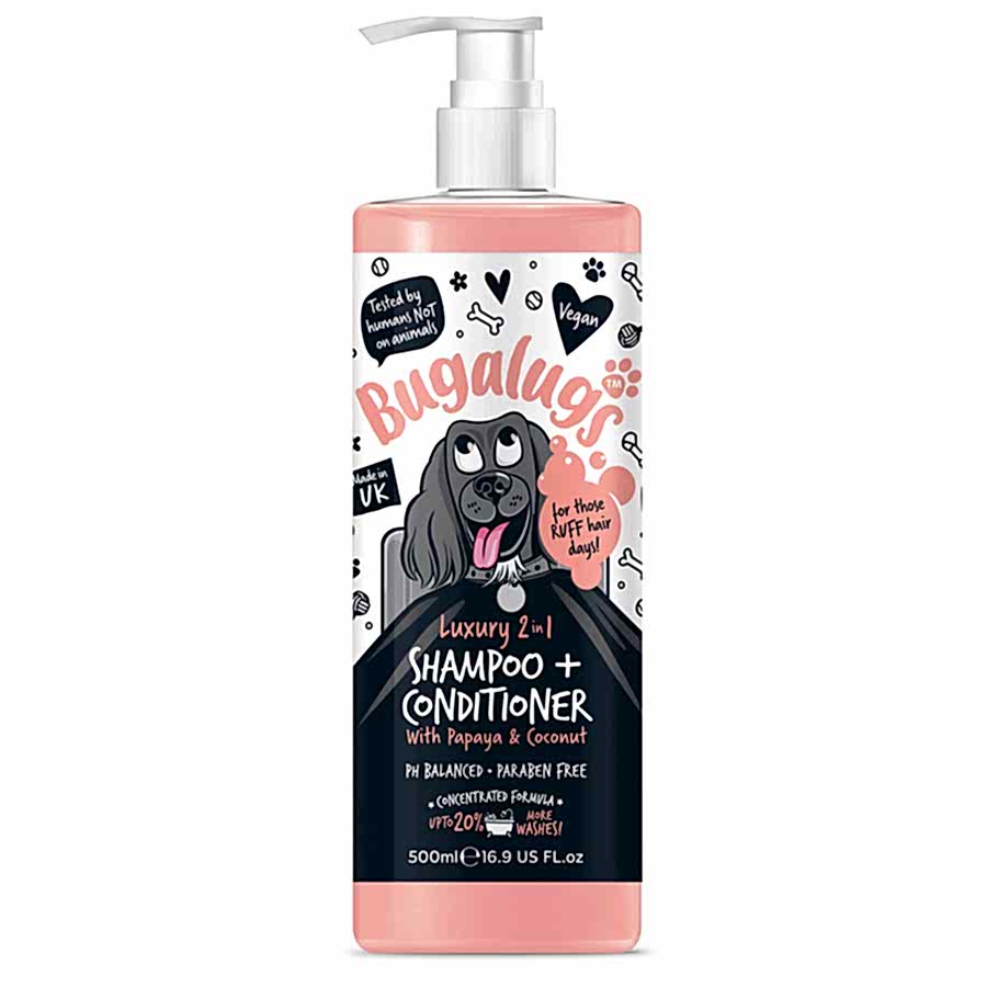 Bugalugs 2 in 1 Dog Shampoo & Conditioner