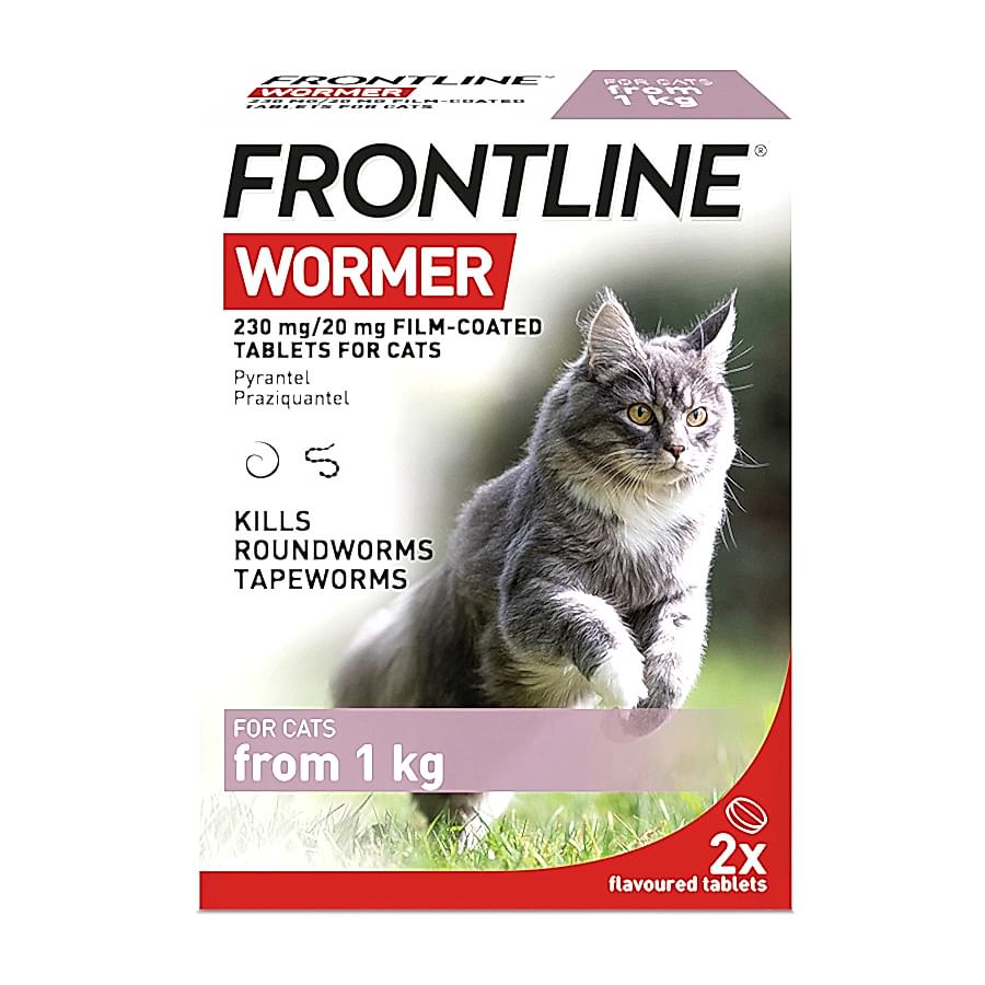 Frontline Wormer Tablets For Cats