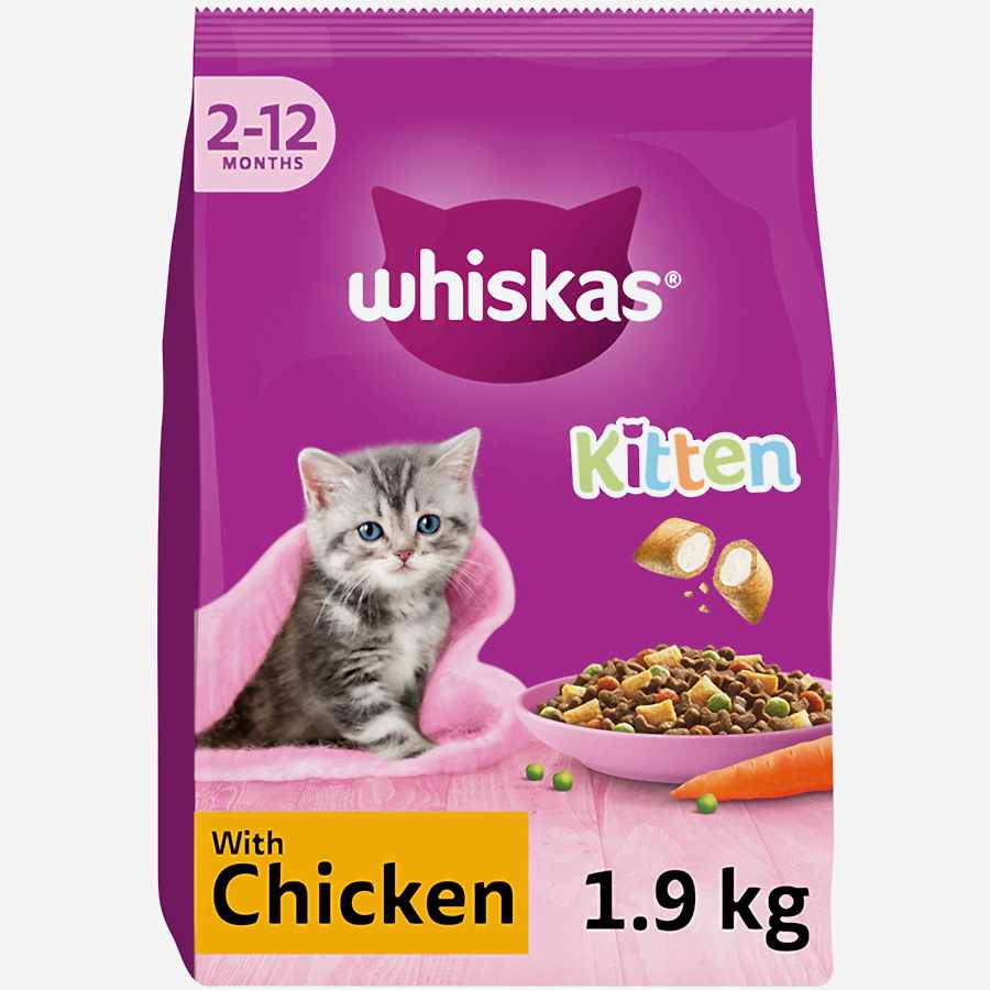 Whiskas Kitten Dry Cat Food Chicken