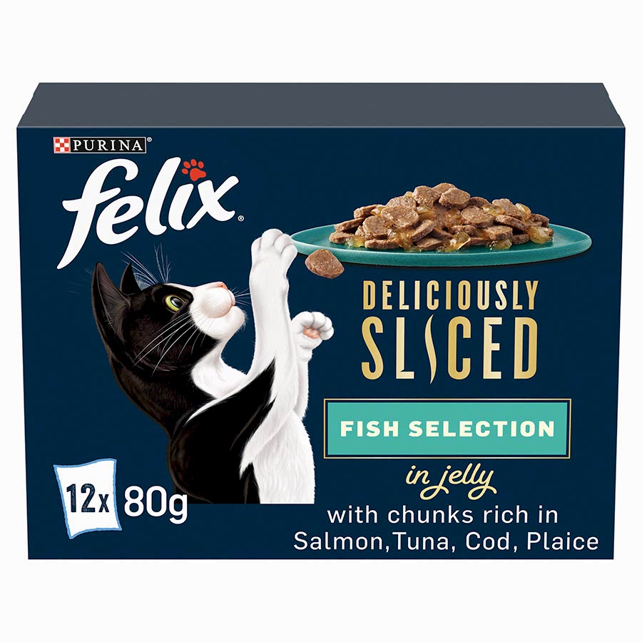 Felix Wet Adult Cat Food Ocean Selection