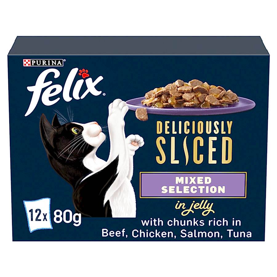 Felix Wet Adult Cat Food Mixed Selection