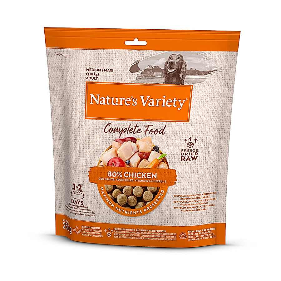 Natures Variety Large Breed Adult Freeze Dried Dog Food Chicken