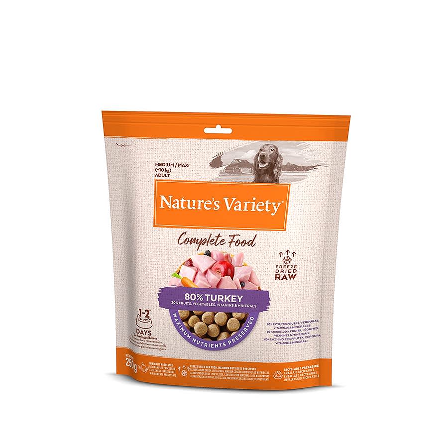 Natures Variety Large Breed Adult Freeze Dried Dog Food Turkey