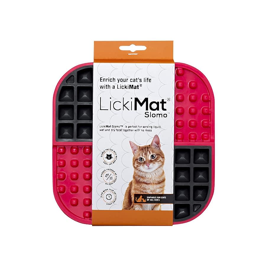 Lickimat Slomo Cat Slow Feeder Pink