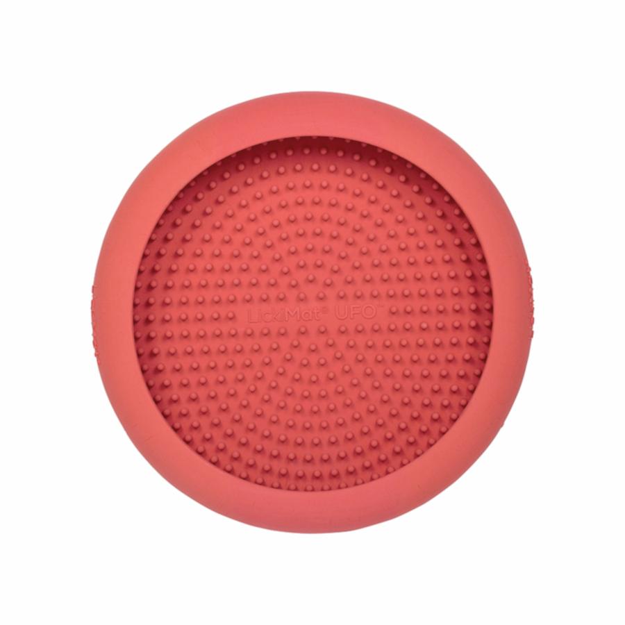 Lickimat UFO Dog & Cat Slow Feeder Pink