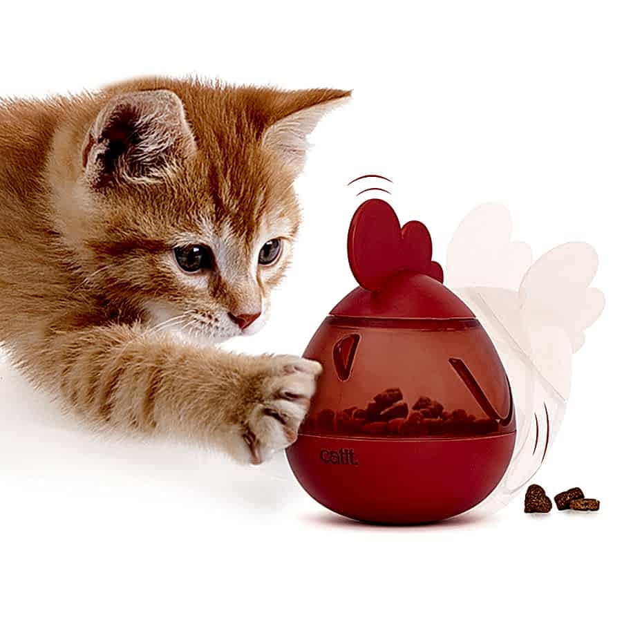 Catit PIXI Rooster Treat Dispenser for Cats