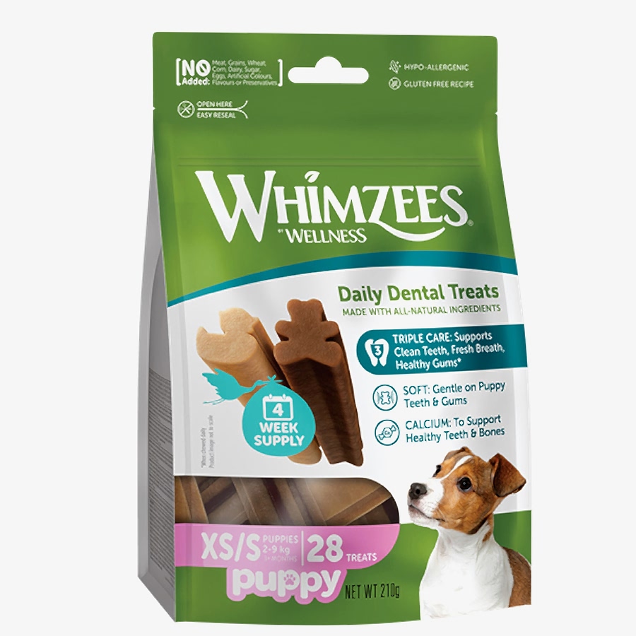 Whimzees Natural Daily Dental Puppy Treats X Small/Small