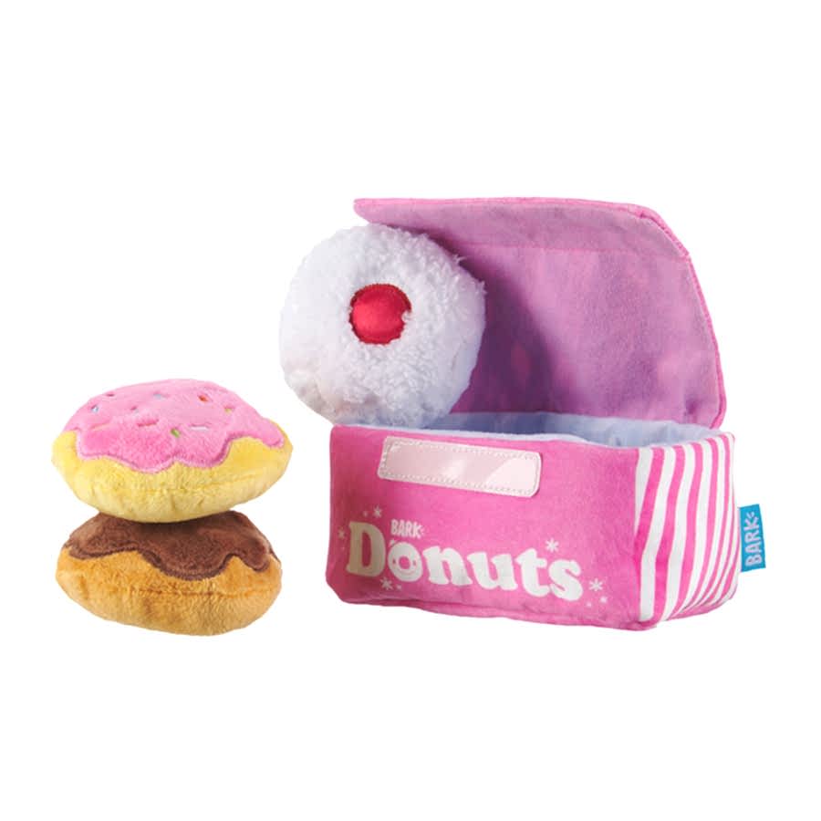 Bark Barker's Dozen Donuts Dog Toy