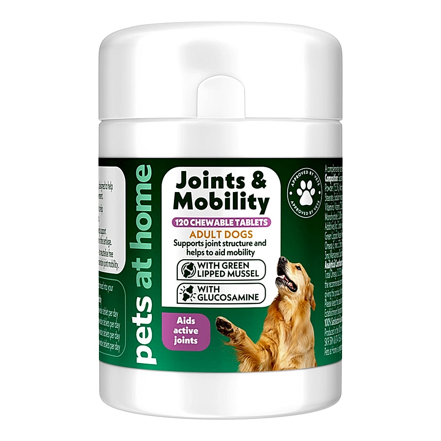 Pets at Home Joint & Mobility Chewable Dog Tablets