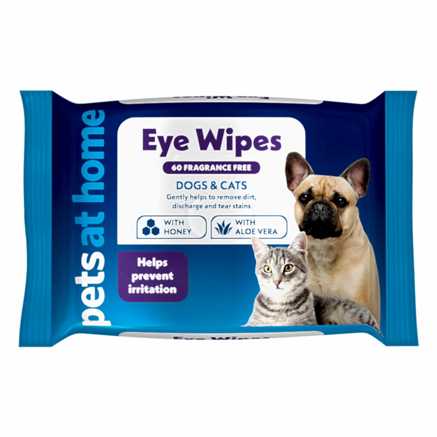 Pets at Home Eye Wipes for Dogs & Cats