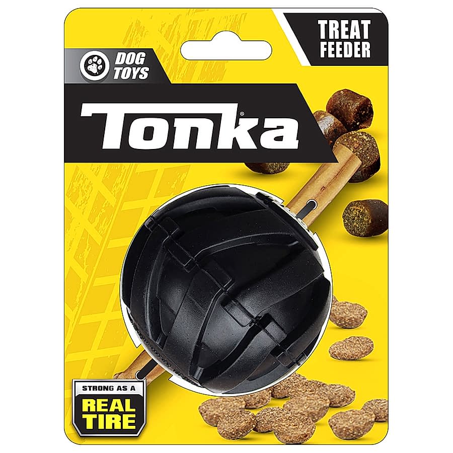 Tonka Mega Tread Ball Dog Toy 3"