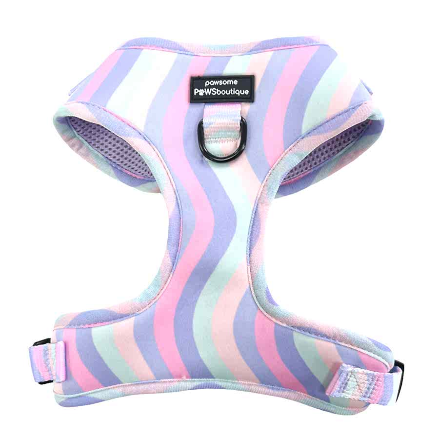 Pawsome Paws Boutique Pastel Swirl Dog Harness