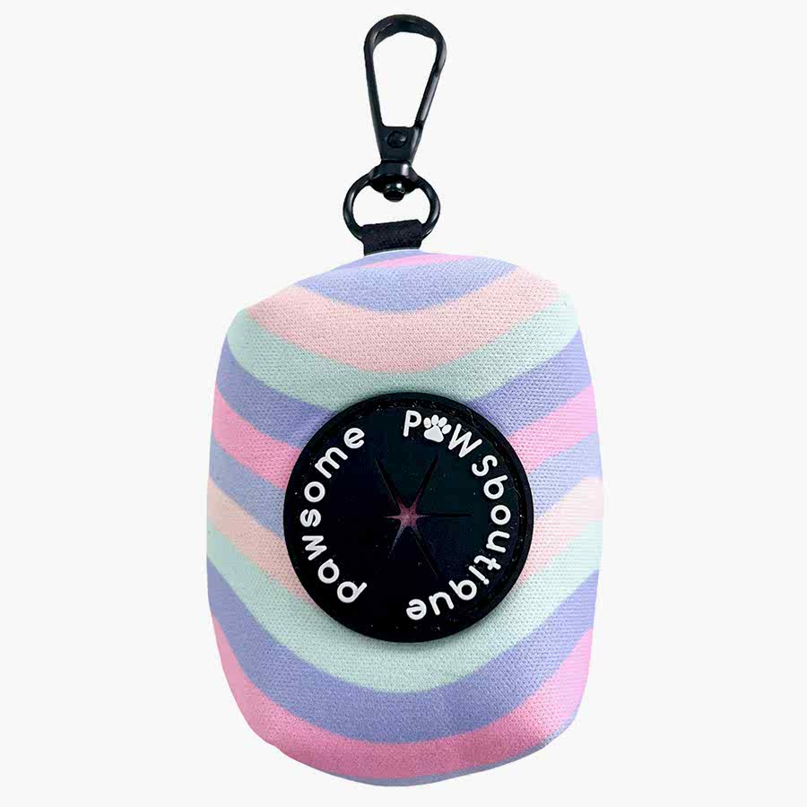 Pawsome Paws Boutique Pastel Swirl Poo Bag Holder