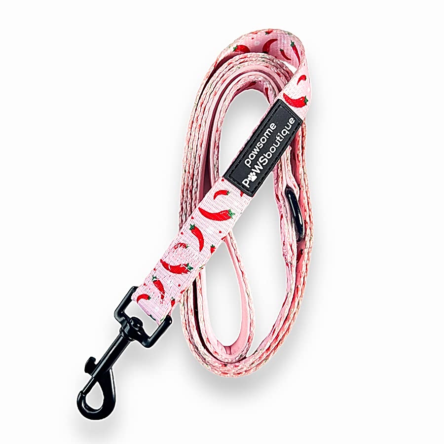 Pawsome Paws Boutique Chilli Dog Patterned Lead