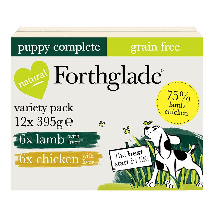 Forthglade Grain Free Complete Wet Puppy Food Lamb & Chicken