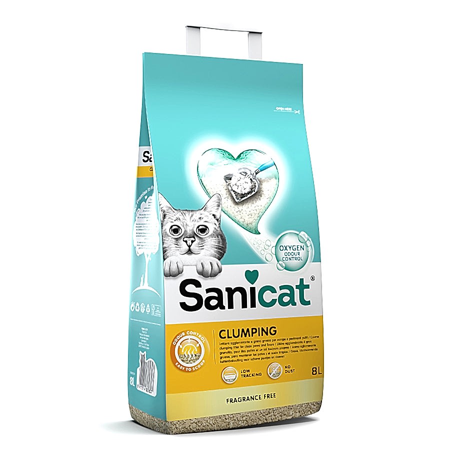 Sanicat Unscented Clumping Cat Litter