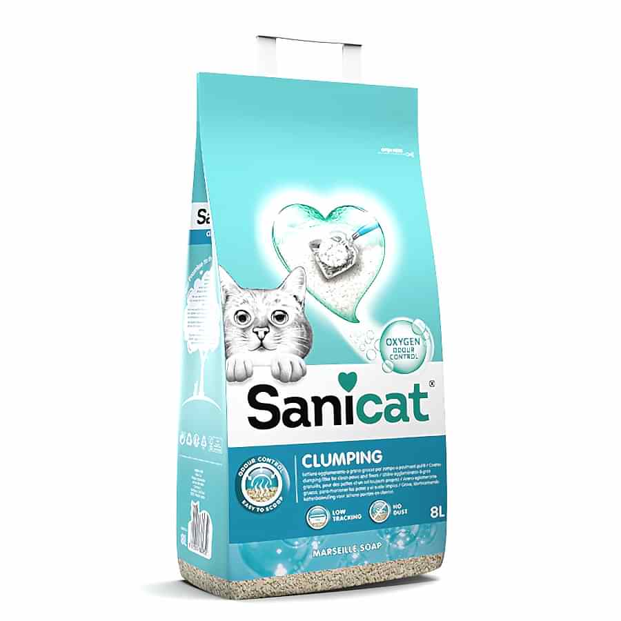 Sanicat Marseille Soap Scented Clumping Cat Litter