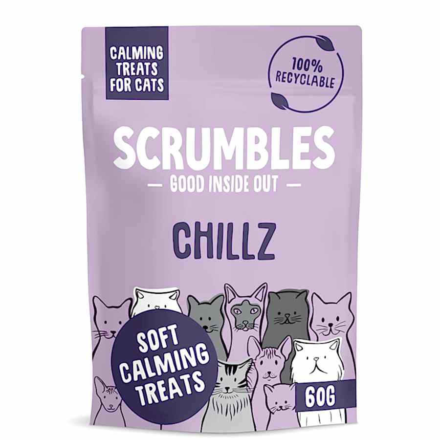 Scrumbles Chillz Calming Cat Treats with Chicken