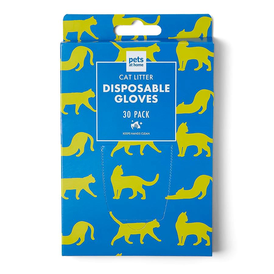 Pets at Home Cat Litter Disposable Gloves 30 Pack