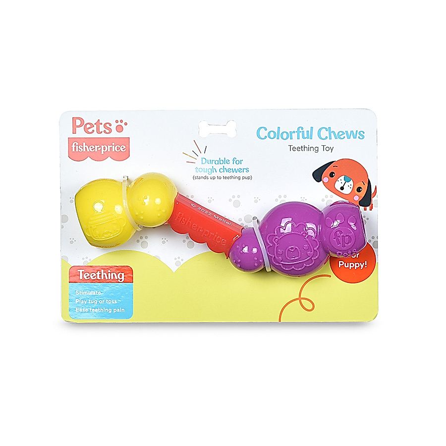 Fisher Price ColorBites Flip Stick Puppy Toy