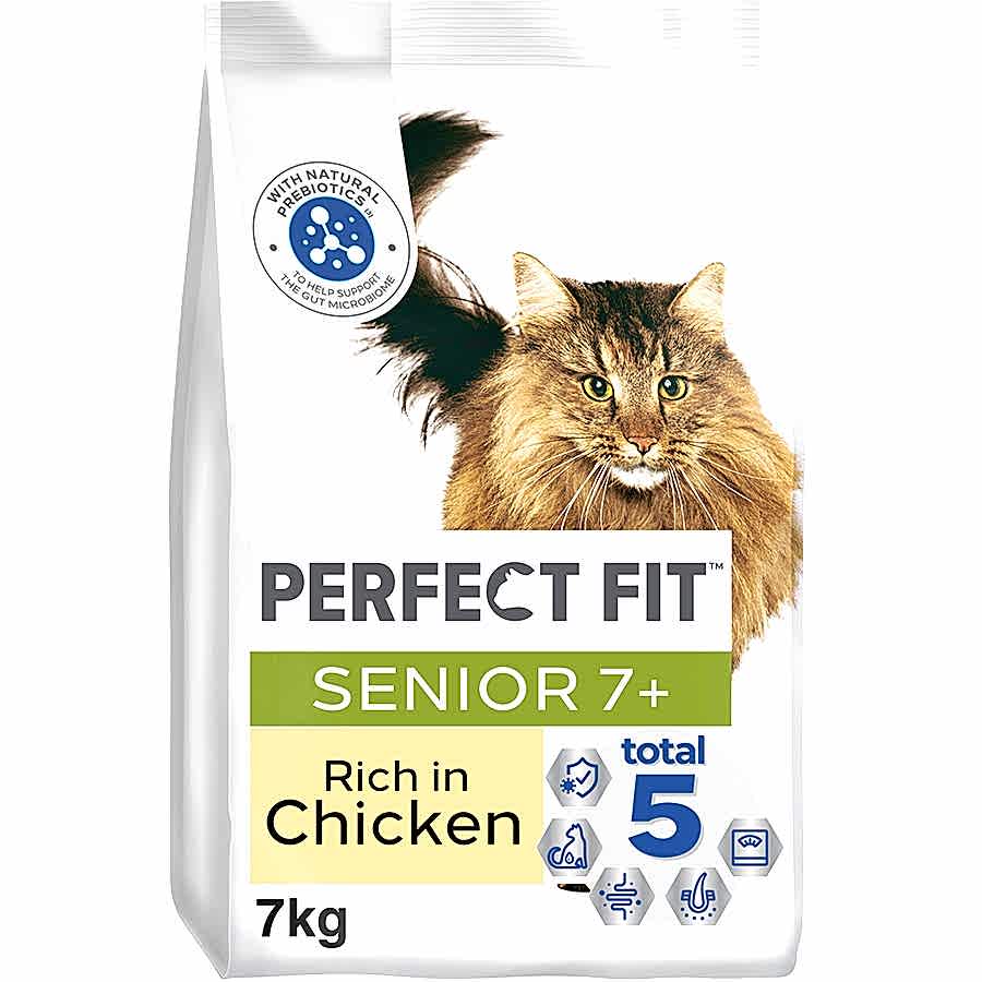 Perfect Fit Advanced Nutrition Senior Cat Dry Food Chicken