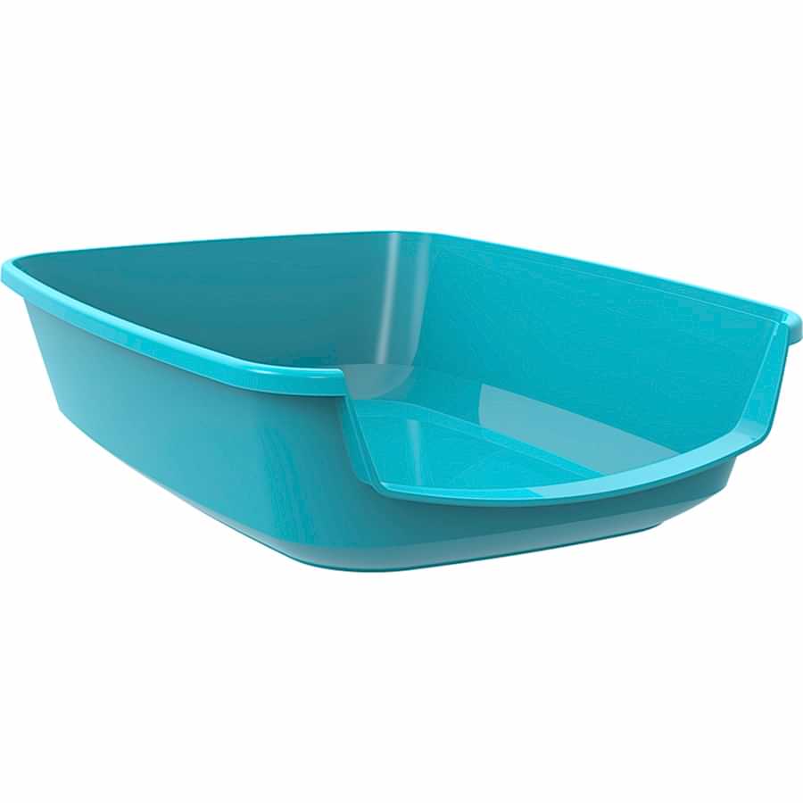 Moderna Kitten Litter Tray Blue Small