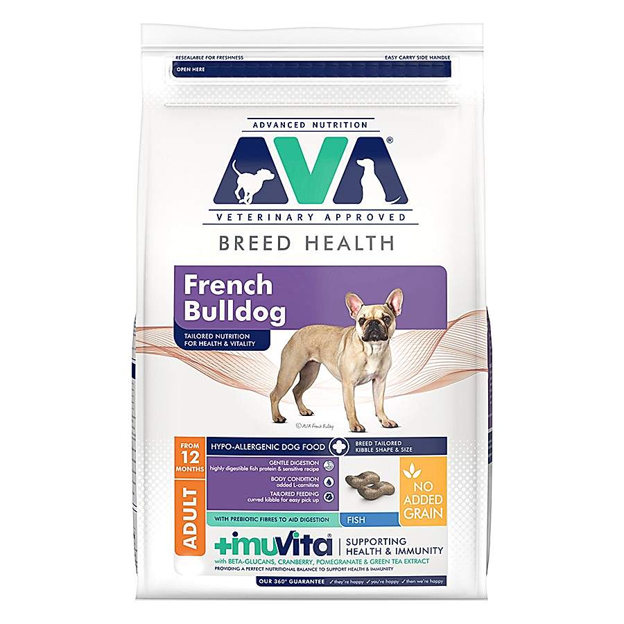 AVA Veterinary Approved French Bulldog Dry Adult Dog Food